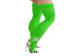 neon green stockings