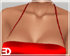 Red Backless Satin Dress