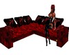blood rose couch