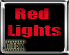 (M) Red DJ Lights
