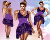 Purple dress C7
