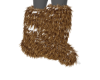 Brown Fur Boots