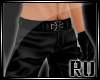 (RM)Dark cross pants