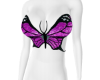 Butterfly purple top