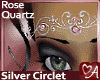 Rose Quartz SLV Circlet