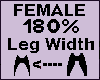 Leg Thigh Scaler 180% Fe