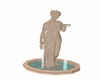 C* Roman fountain statue