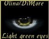 (OD) Light green eyes