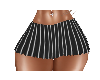 stripe mini skirt