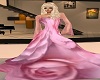 pink rose gown