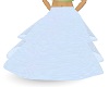 Ice Blue Layered Skirt