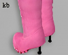 lenci high boot - pink