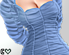 𝓒. Ruched ♥ Blue