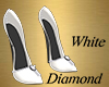 Diamond white heels
