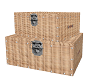 Wicker trunks Rattan