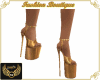 NJ] Gold Sexy Heels