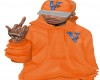 orange type hoodie