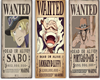WANTED - Luffy Sabot Ace