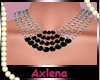 AXL Silv Bllk Necklace