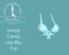 Sweet Candy Lite Blu Top