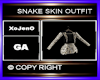 SNAKE SKIN OUTFIT