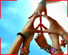 Peace withs hands
