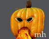 Scary Pumpkin Display