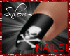 Skulz-n-Crossbones Nails