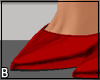 Red Satin Pumps