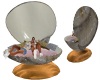Clam Shell Bed w Poses 