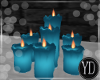 BLUE CANDLES