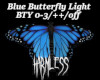 Blue Butterfly Light