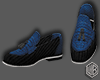 WB-Claret Blue Loafers
