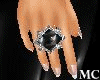 M~Lush goth star ring