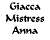 Giacca Mistress Anna