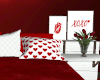Valentine Couples Bed