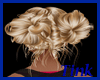 blonde pig tails