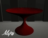 Table / Sit Modern Red