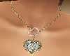 (G)  Heart Necklace