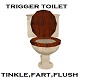Trigger Toilet