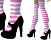 Pink Stockings MJ's