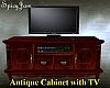Antq/Mod Cabinet with TV