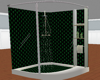 Green Animated Shower