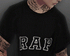 RAP Black T-Shirt