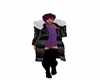 BLK PUFFY COAT FULL FIT