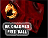 Animated fire ball