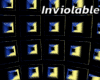 Blue/Yellow Square Light