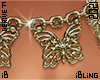 Butterfly Gold Choker 3