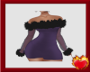 Purple Fur Dress