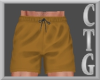 JUNGLE GOLD SWIM SHORTS